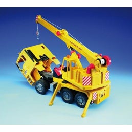 Bruder Man Crane Truck (without Light And Sound Module) in White