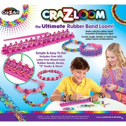 Cra-z-art Cra-z-loom The Ultimate Rubber Band Loom Neon in White