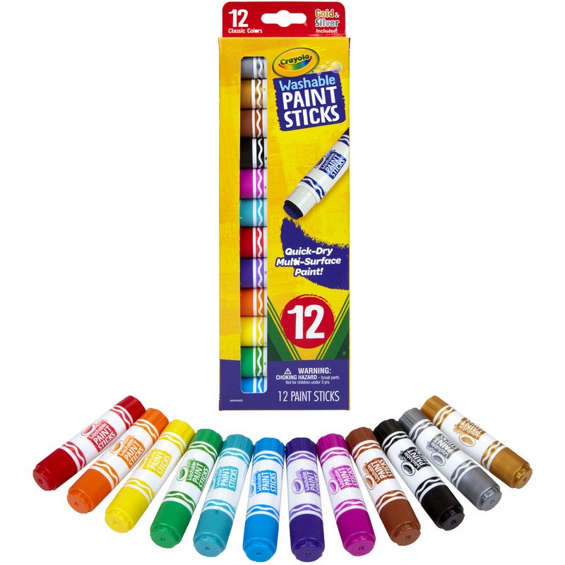 Rainbow Glitter Porcelain & Deco Paint Pens (Pack of 7) Paints