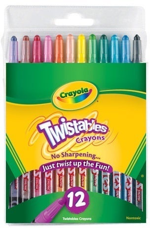 Crayola Twistables 12 Pack - Bookstation