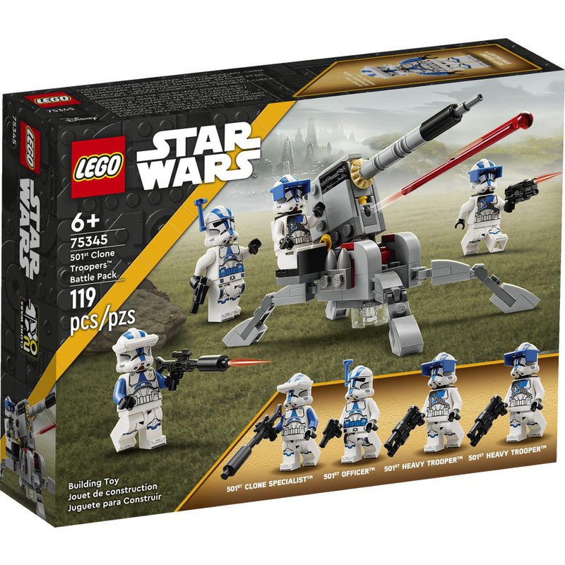 LEGO Star Wars 501st Clone Troopers Battle Pack 75345 Building Kit