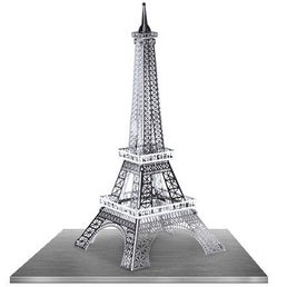 eQuilter Sashiko Kit - France - The Eiffel Tower & Irises - White
