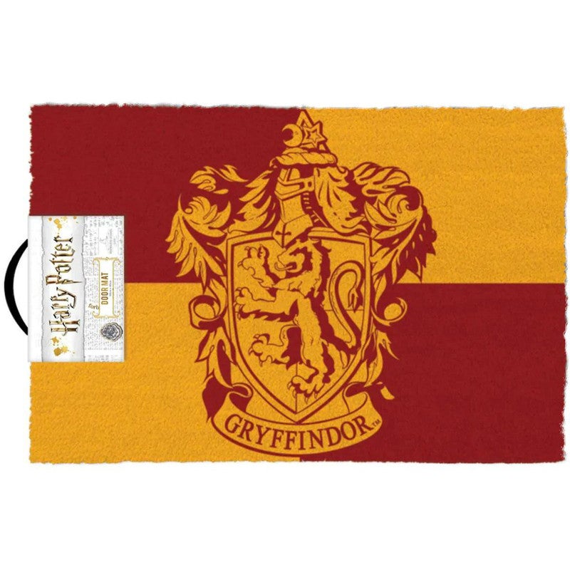 Mpact Posters Door Mat Harry Potter Gryffindor in White Toyco