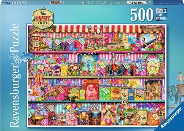 Ravensburger 14653 The Sweet Shop 500 Piece Jigsaw Puzzle for Adults & for  Kids Age 10 and Up