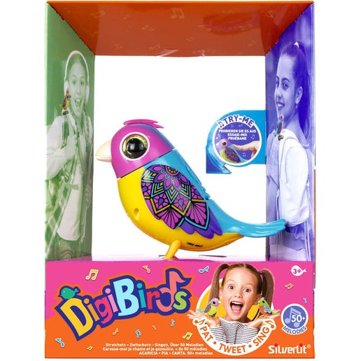 Silverlit Digi Birds Single S2 Pack Pink And Blue In White Toyco