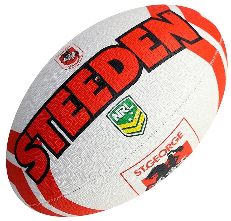 Size 5 Support Your Team Steeden NRL Team Supporter Ball 