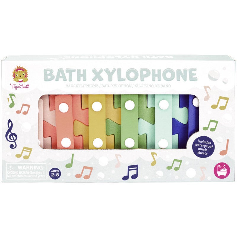 Tiger Tribe Bath Xylophone In White Toyco