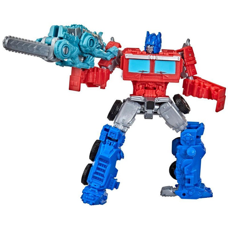 Transformers Rise Of The Beasts Optimus Prime And Chainclaw in