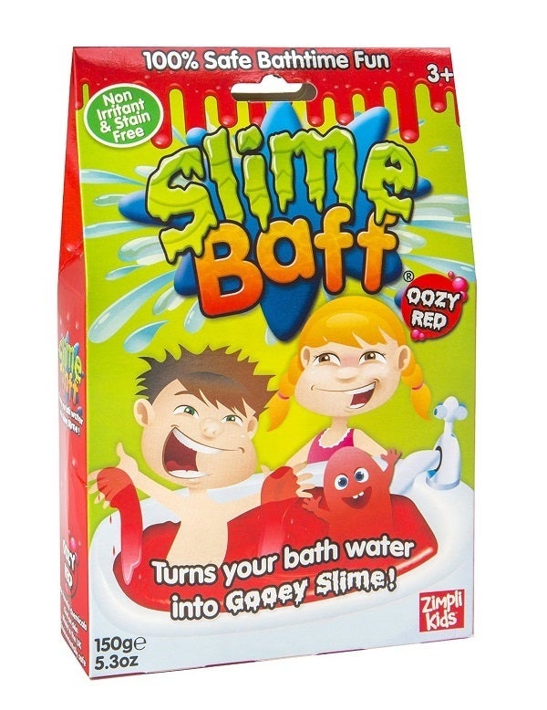 Zimpli Kids Slime Baff, Turn Water Into Gooey, Children's  Sensory and Bath Toy, Certified Biodegradable Gift, Red, 1 Count, 5.3 Ounce  (Pack of 1) : Health & Household
